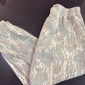TRIBE Gray Camouflage Women's Joggers